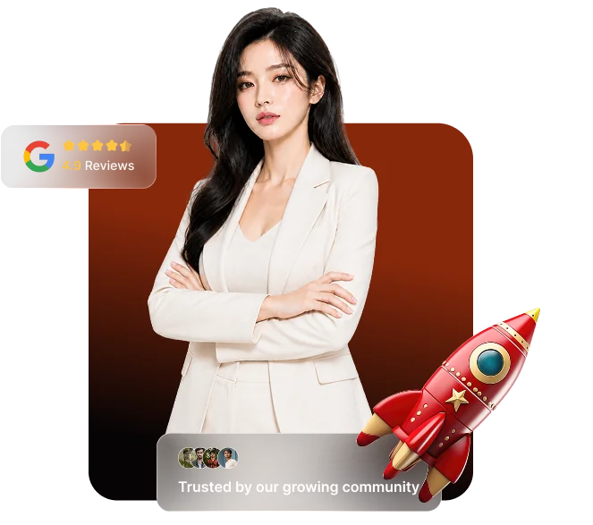 Professional woman representing HQ Promo growth services